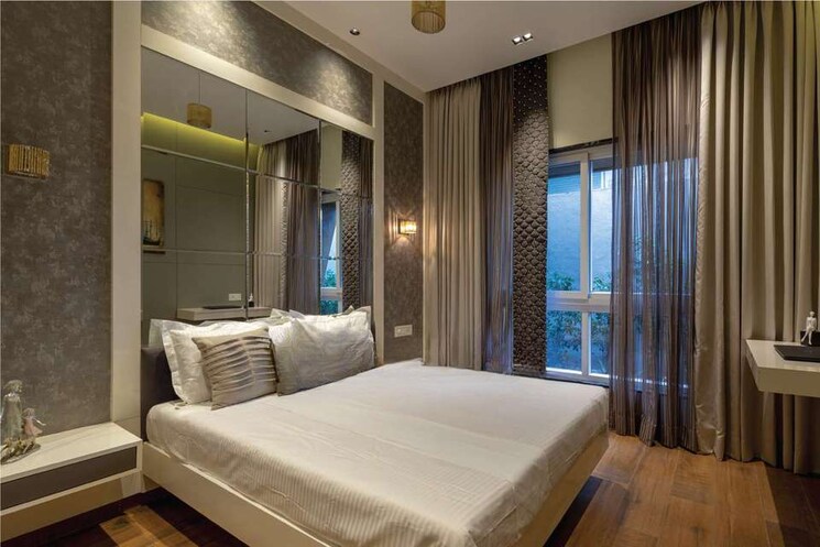 Bedroom, purva-atmosphere 2 Bedroom 757 Sq.Ft. Apartment In Keshav Nagar Pune 9130387