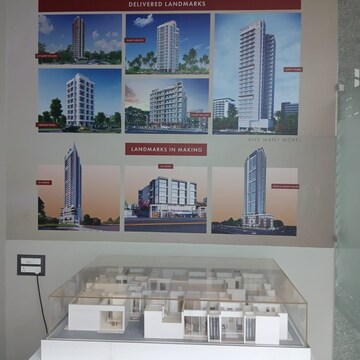 Floor Plan in 2 BHK Apartment at Earth Terrace, Goregaon West – for Sale
