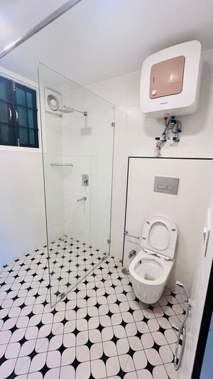 Bathroom in 3 BHK Apartment at New Friends Colony – for Sale