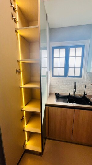 Kitchen in 3 BHK Apartment at New Friends Colony – for Sale