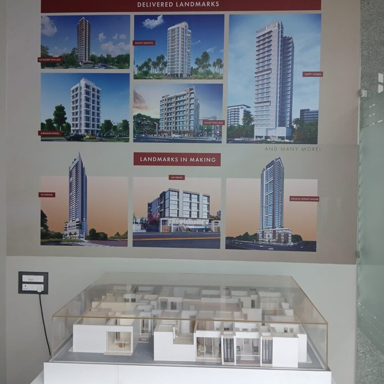 Floor Plan, earth-terrace 3 Bedroom 1350 Sq.Ft. Apartment In Goregaon West Mumbai 9130461