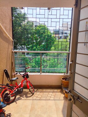 Balcony in 2 BHK Apartment at Shivane – for Rent