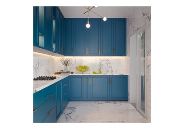 Kitchen in 3 BHK Apartment at Sobha Neopolis, Panathur – for Sale