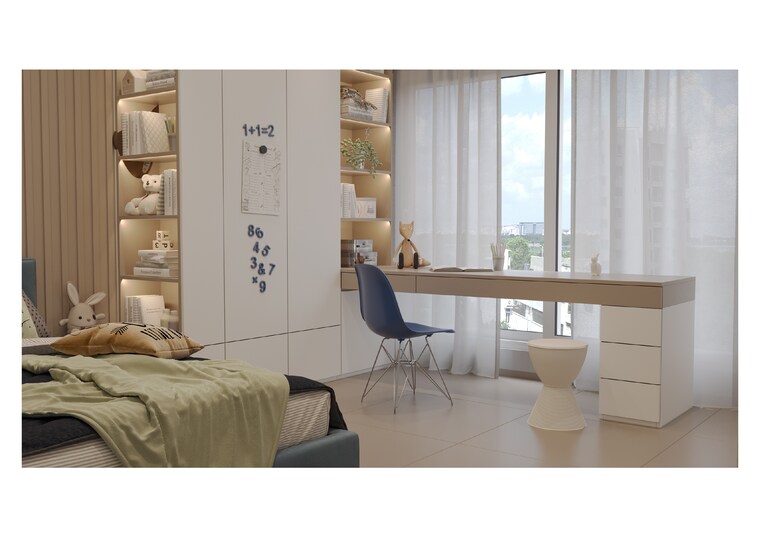 Room, sobha-neopolis 3 Bedroom 1915 Sq.Ft. Apartment In Panathur Bangalore 9130561