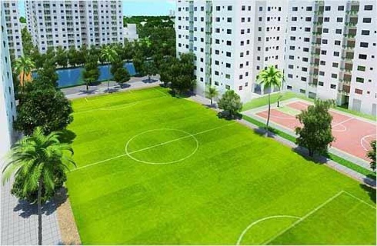 Exterior View, godrej-prakriti 3 Bedroom 1359 Sq.Ft. Apartment In Bt Road Kolkata 9130660