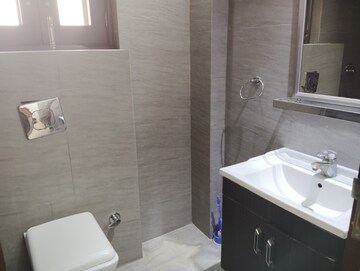 Bathroom in 3 BHK Builder Floor at Jungpura Extension – for Rent