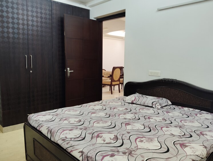 Bedroom, jungpura extension 3 Bedroom 1450 Sq.Ft. Builder Floor In Jungpura Extension Delhi 9130695