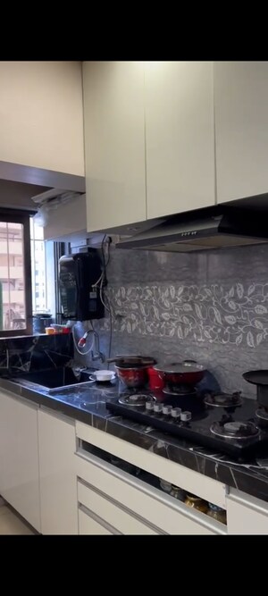 Kitchen in 2 BHK Apartment at Vighnahatra Modern Enclave, Agripada – for Sale