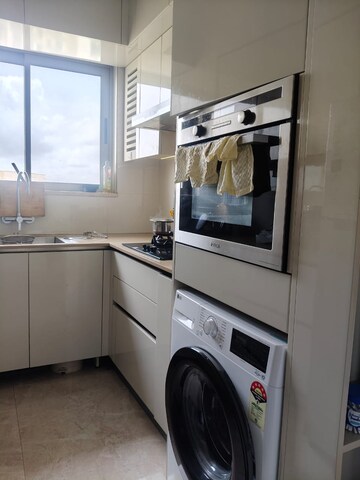 Kitchen in 1 BHK Apartment at Hiranandani Regent Hill, Powai – for Rent