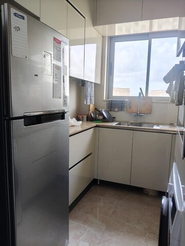 Kitchen in 1 BHK Apartment at Hiranandani Regent Hill, Powai – for Rent
