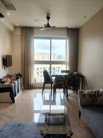 Living Room in 1 BHK Apartment at Hiranandani Regent Hill, Powai – for Rent