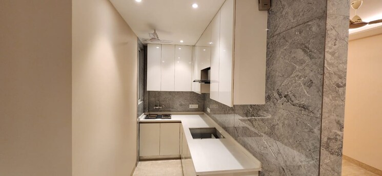 Kitchen, jungpura extension 2 Bedroom 1050 Sq.Ft. Builder Floor In Jungpura Extension Delhi 9130734