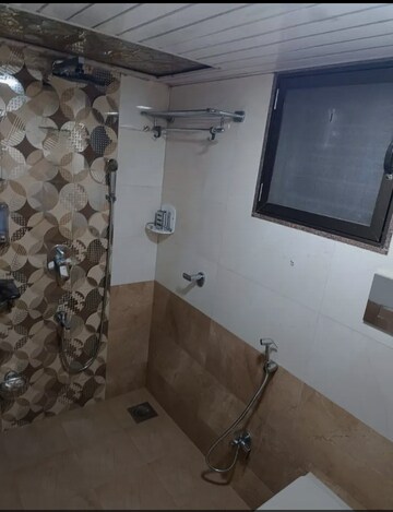 Bathroom in 1 BHK Apartment at Oxford Navrang Crystal, Goregaon West – for Rent