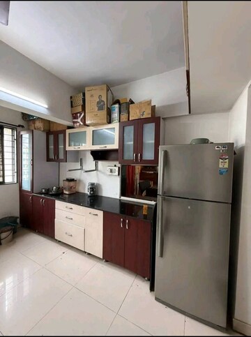 Kitchen in 3 BHK Apartment at Magarpatta Trillium, Hadapsar – for Rent