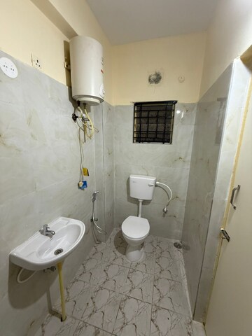 Bathroom in 2 BHK Builder Floor at SM Enclave Kaggadasapura, Kaggadasapura – for Rent