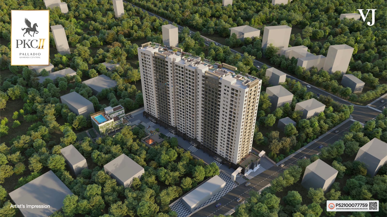 4 BHK + Pooja Room,Servant Room,Extra Room 1320 Sq.Ft. Apartment in Vilas Javdekar K38