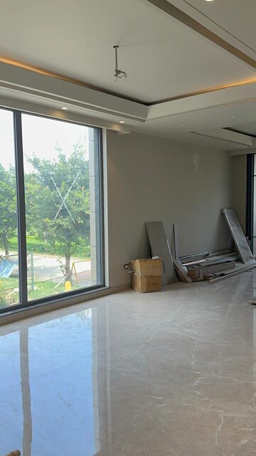 Living Room in 3 BHK Builder Floor at New Industrial Township 3 – for Sale