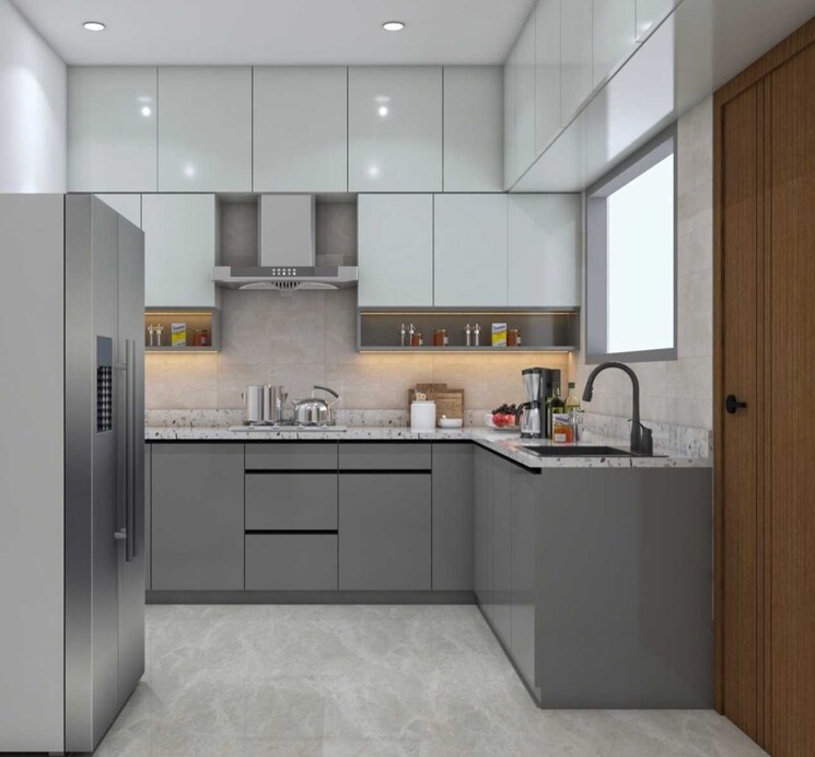 Kitchen, prestige-beverly-hills 3 Bedroom 1796 Sq.Ft. Apartment In Kokapet Hyderabad 9130834