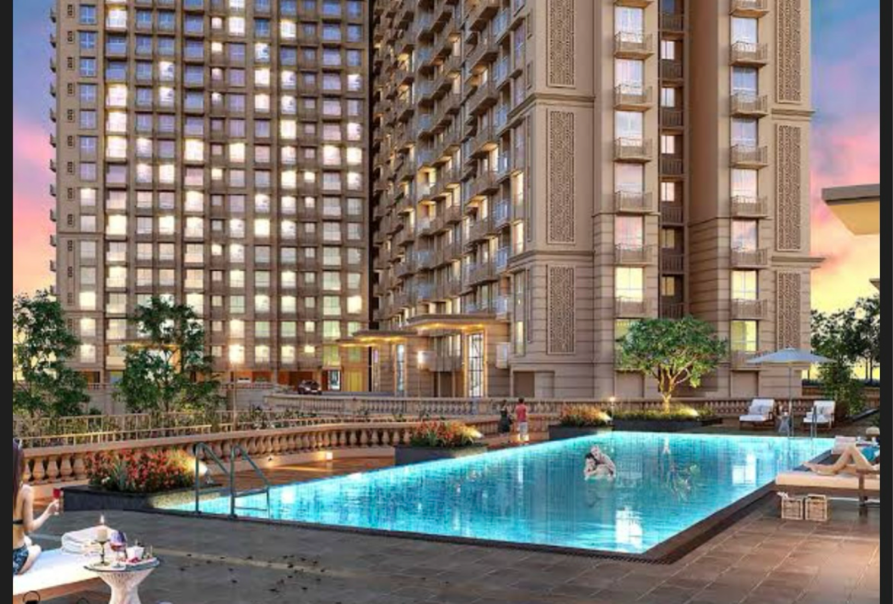 3 BHK Apartment For Sale in Hiranandani Highland