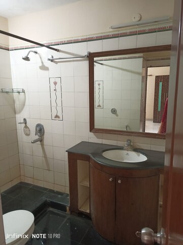 Bathroom in 3 BHK Apartment at Madhapur – for Rent