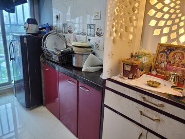 Kitchen in 1 BHK Apartment at Ghansoli – for Rent