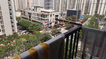 Balcony in 2 BHK Apartment at Gaur City 5th Avenue, Sector 4 Greater Noida – for Rent