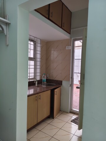 Kitchen in 1 BHK Builder Floor at Halasuru – for Rent