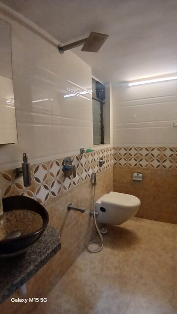 Bathroom in 1 BHK Apartment at Golden Tower Santacruz, Santacruz East – for Rent
