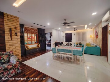 Bedroom in 3 BHK Apartment at Rajapushpa Atria, Gachibowli – for Rent