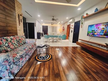 Bedroom in 3 BHK Apartment at Rajapushpa Atria, Gachibowli – for Rent