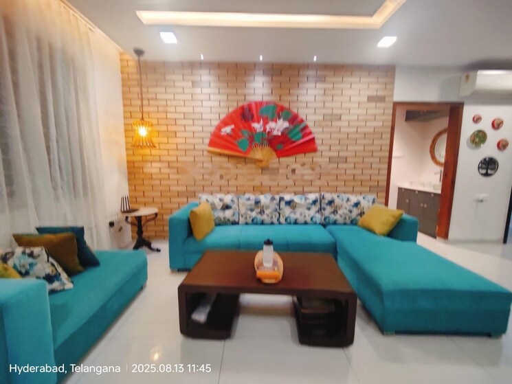 Living Room, rajapushpa-atria 3 Bedroom 2494 Sq.Ft. Apartment In Gachibowli Hyderabad 9130984