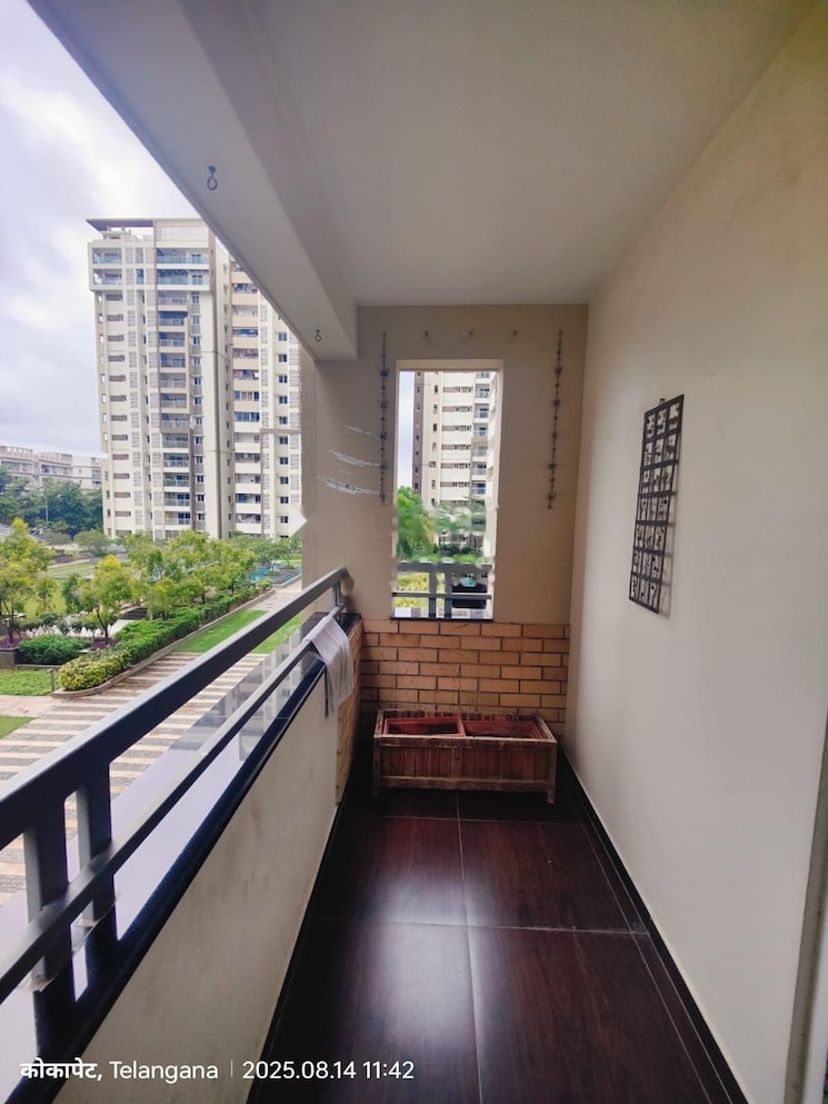 Balcony, rajapushpa-atria 3 Bedroom 2494 Sq.Ft. Apartment In Gachibowli Hyderabad 9130984