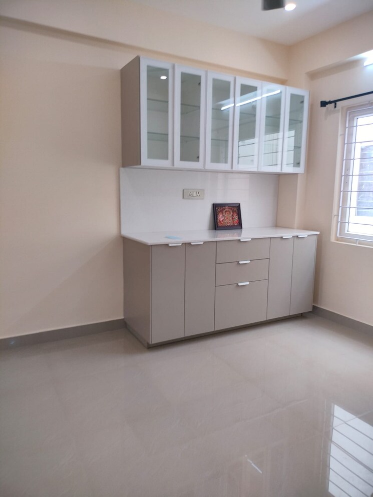 Kitchen, trendset-rythme 3 Bedroom 2000 Sq.Ft. Apartment In Kondapur Hyderabad 9131018