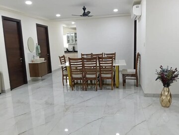 Living Room in 4 BHK Apartment at Trendset Jayabheri Elevate, Madhapur – for Rent