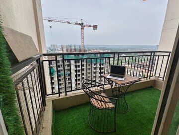 Balcony in 2.5 BHK Apartment at Ashiana Mulberry, Sohna Sector 2 – for Rent