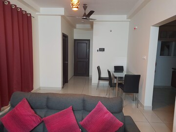 Living Room in 2 BHK Apartment at Prestige Lakeside Habitat, Varthur – for Rent