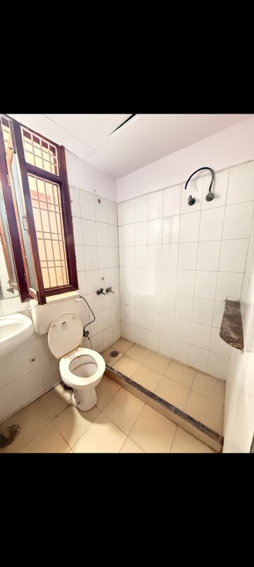 Bathroom in 1 RK Builder Floor at Saket – for Rent