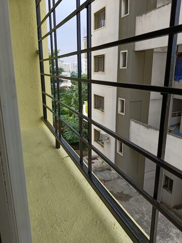 Balcony in 2 BHK Apartment at Shivam Serene Scapes, Ravet – for Rent