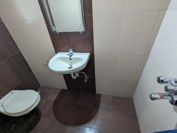 Bathroom in 2 BHK Apartment at Jaydeep Park, Majiwada – for Rent