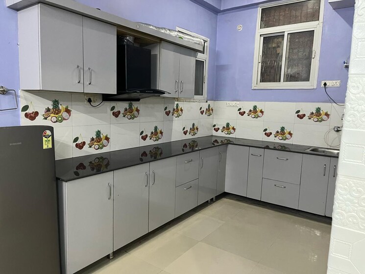 Kitchen, arjunganj 3 Bedroom 1500 Sq.Ft. Apartment In Arjunganj Lucknow 9131178