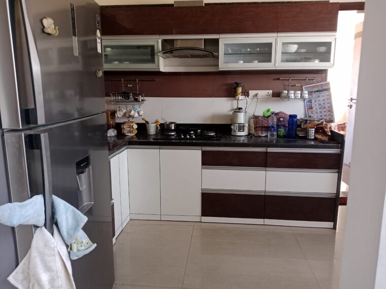 Kitchen, park-grandeur 4 Bedroom 5000 Sq.Ft. Penthouse In Baner Pune 9131196