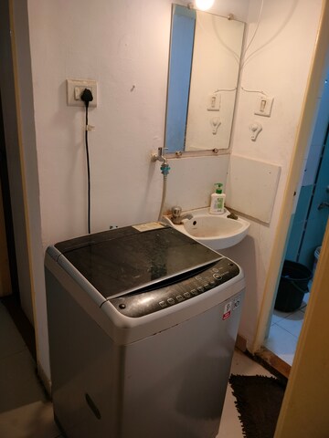 Bathroom in 1 BHK Apartment at Kharadi – for Rent