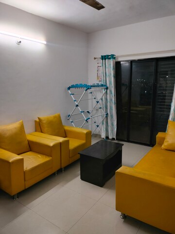 Living Room in 1 BHK Apartment at Kharadi – for Rent