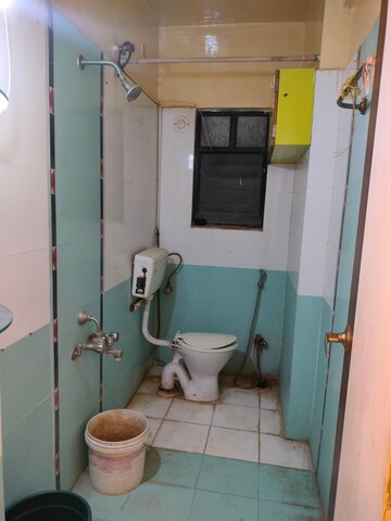 Bathroom in 1 BHK Apartment at Kharadi – for Rent