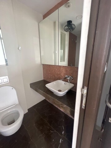 Bathroom in 3 BHK Apartment at Lodha Marquise, Worli – for Rent