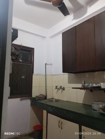 Kitchen in 2 BHK Builder Floor at Savitri Nagar – for Rent
