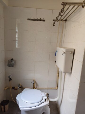 Bathroom in 2 BHK Apartment at Panchsheel Gardens, Kandivali West – for Rent