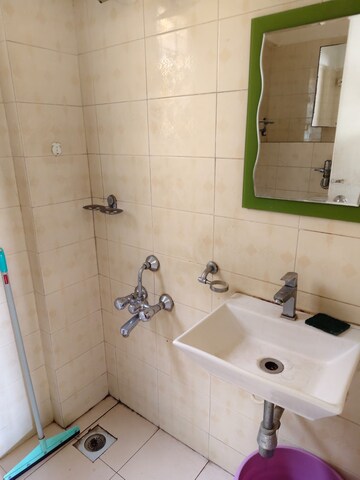 Bathroom in 2 BHK Apartment at Panchsheel Gardens, Kandivali West – for Rent