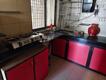 Kitchen in 2 BHK Apartment at Panchsheel Gardens, Kandivali West – for Rent