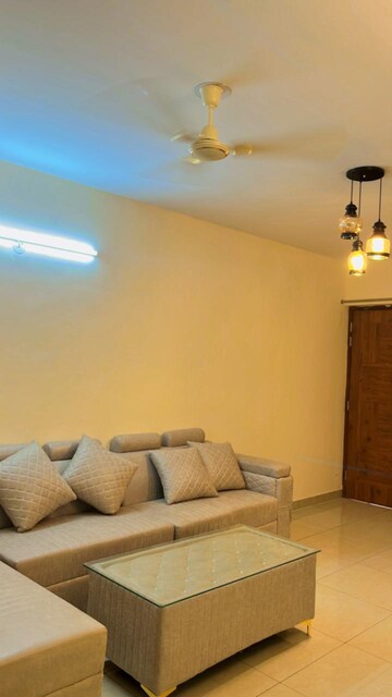 Living Room in 2 BHK Apartment at Windlass River Valley, Harrawala – for Rent